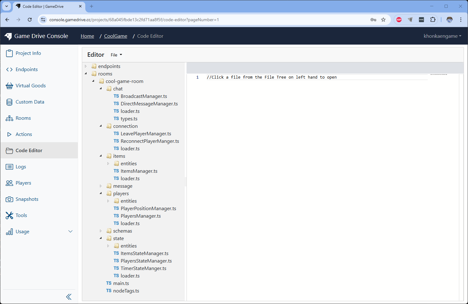 Check room components